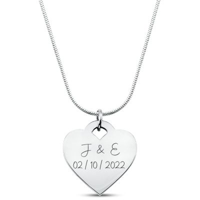 Heart Necklace with Luxury Chain