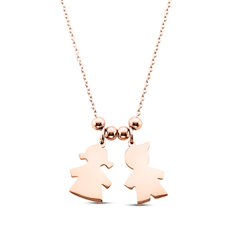 PersonalisedChildren Necklace - Rosegold - 61