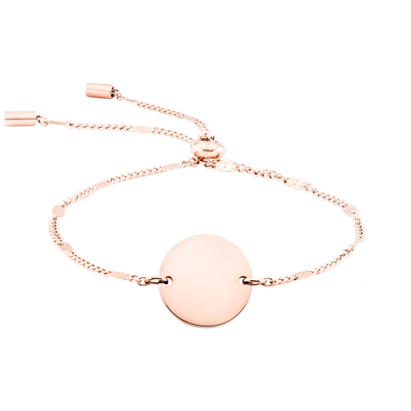 Personligt billede-til-tegning armbånd - Rosegold - 61