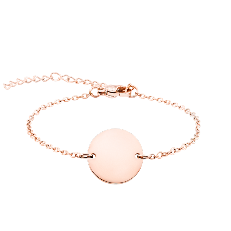 Personligt armbånd med håndskrevet tekst - Rosegold - 61