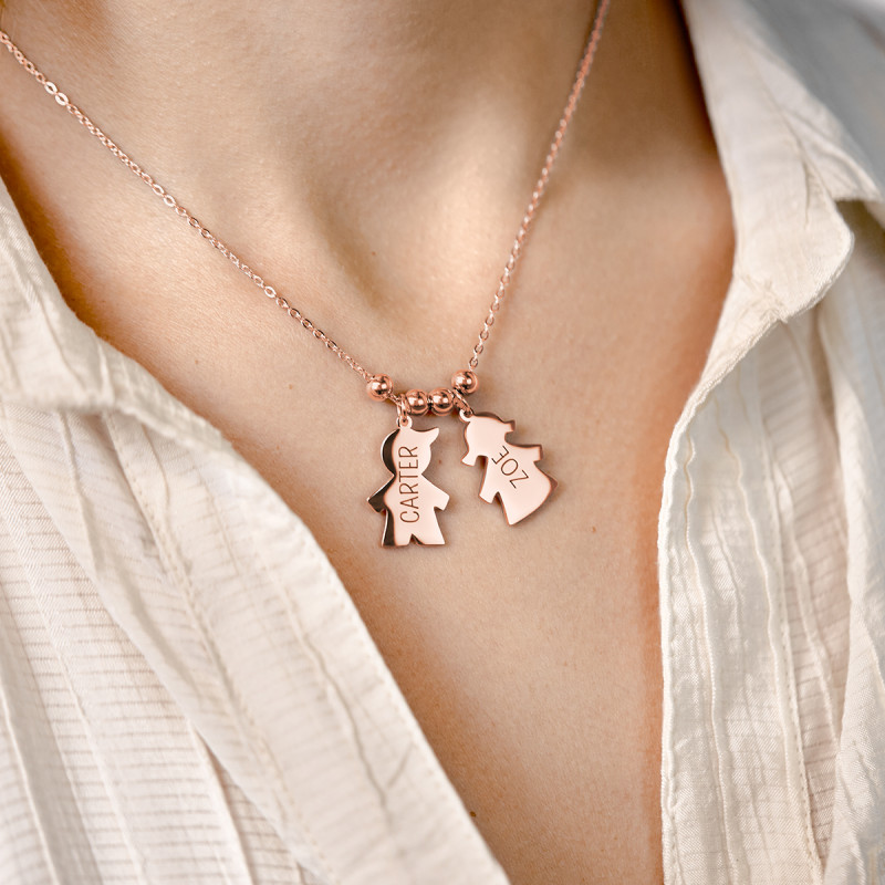 PersonalisedChildren Necklace - Rosegold - 61